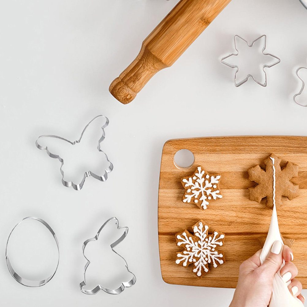 Cookie Cutter Set - 1Set Stainless Steel Easter Cookie Cutters