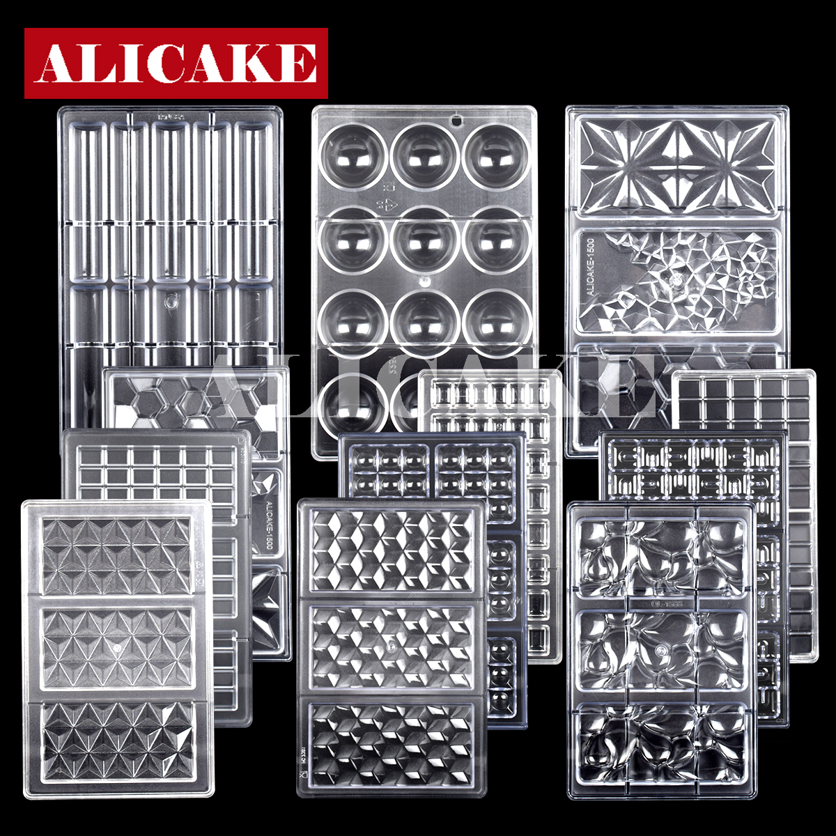 Kitchen Baking Utensil - Chocolate Mould Polycarbonate Candy Chocolate Bar