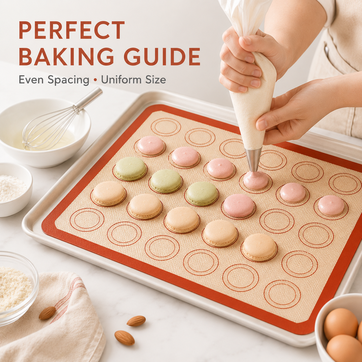 Kitchen Baking Oven - Non Stick Silicone Baking Mat 42x30cm