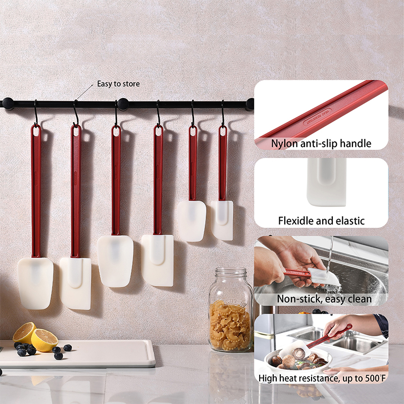 1/2Pcs Silicone Butter Scraper - Kitchen Baking Torch avis et prix