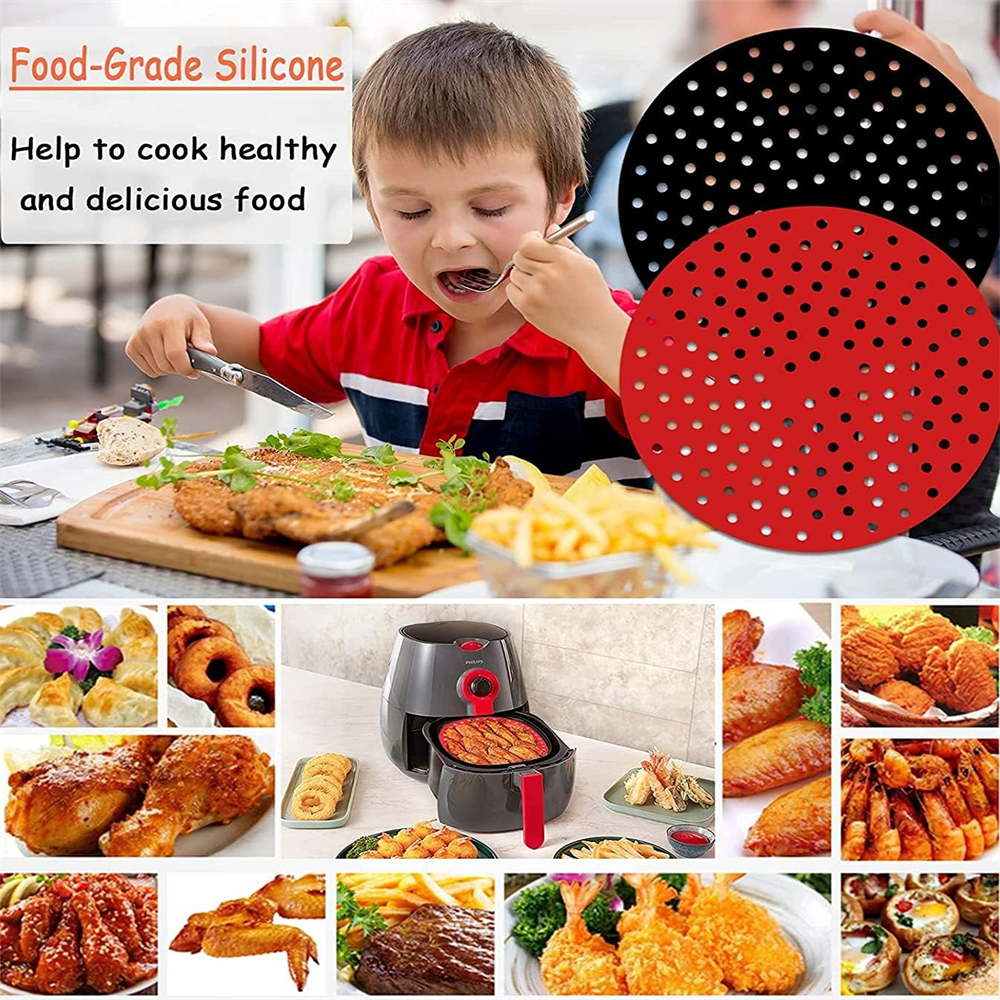 Reusable Air Fryer Pad, Silico - Kitchen Baking Utensil avis et prix
