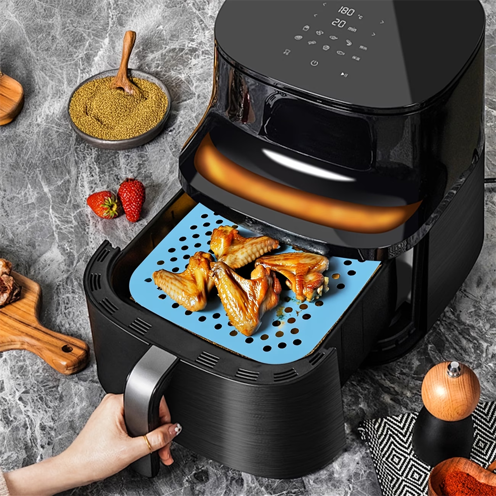 Reusable Air Fryer Pad, Silico - Kitchen Baking Utensil avis et prix