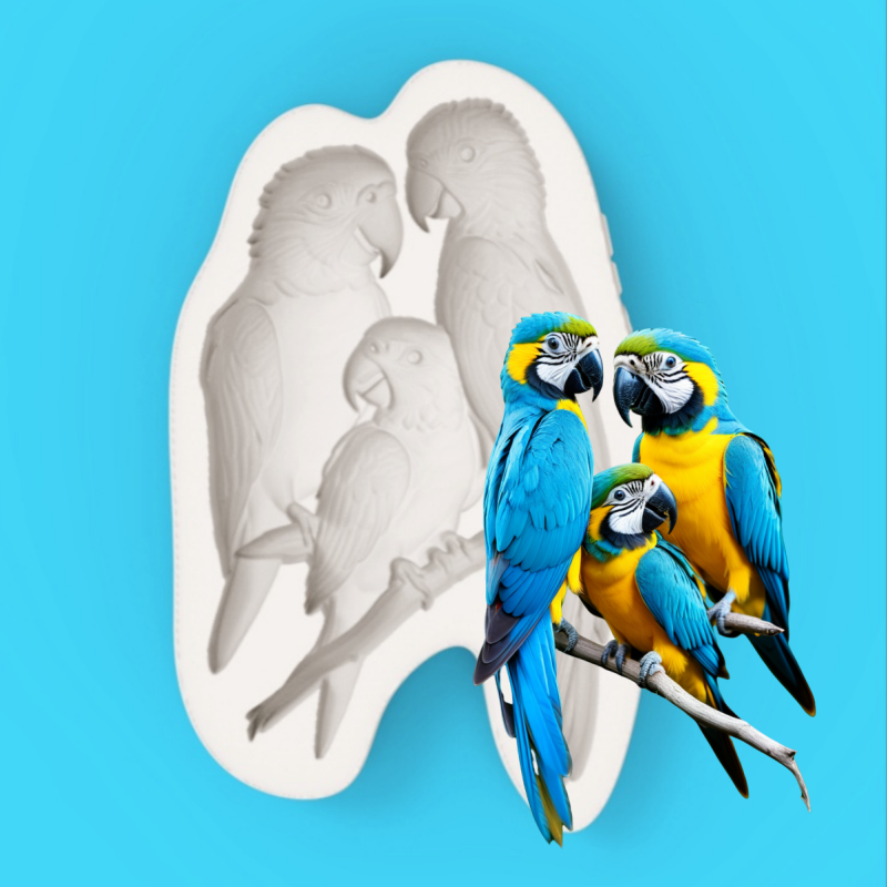 Macaw Family Silicone Baking M - Silicone Cake Mold avis et prix