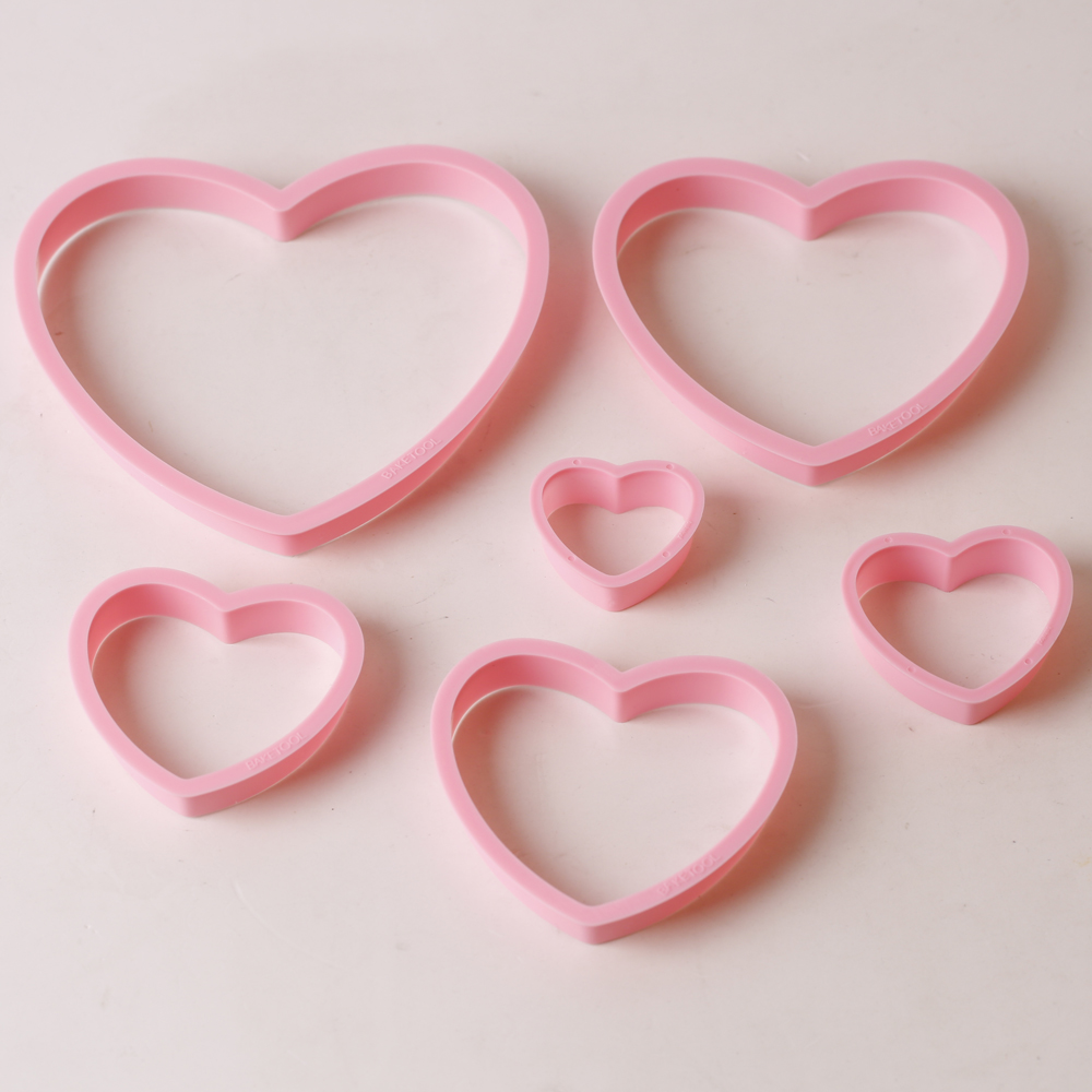 1set/3sets Pink Heart Star Flo - Cookie Cutter Set avis et prix