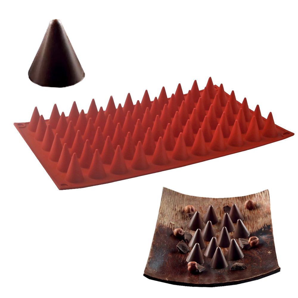 66-Cells Cone Chocolate Baking - Silicone Cake Mold avis et prix