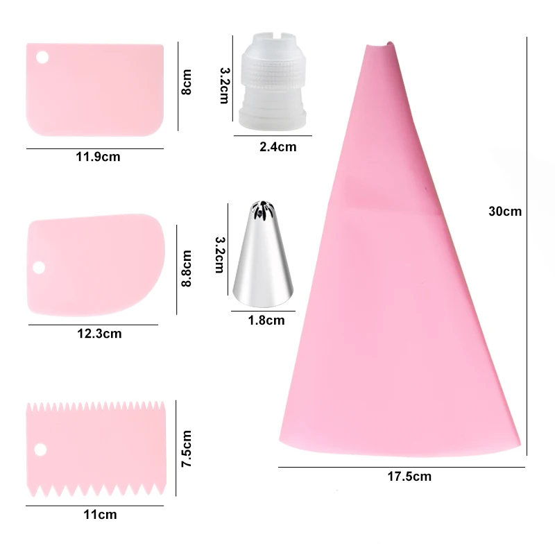 6-18 pcs set Cream Nozzles Pas - Kitchen Set Bakery avis et prix