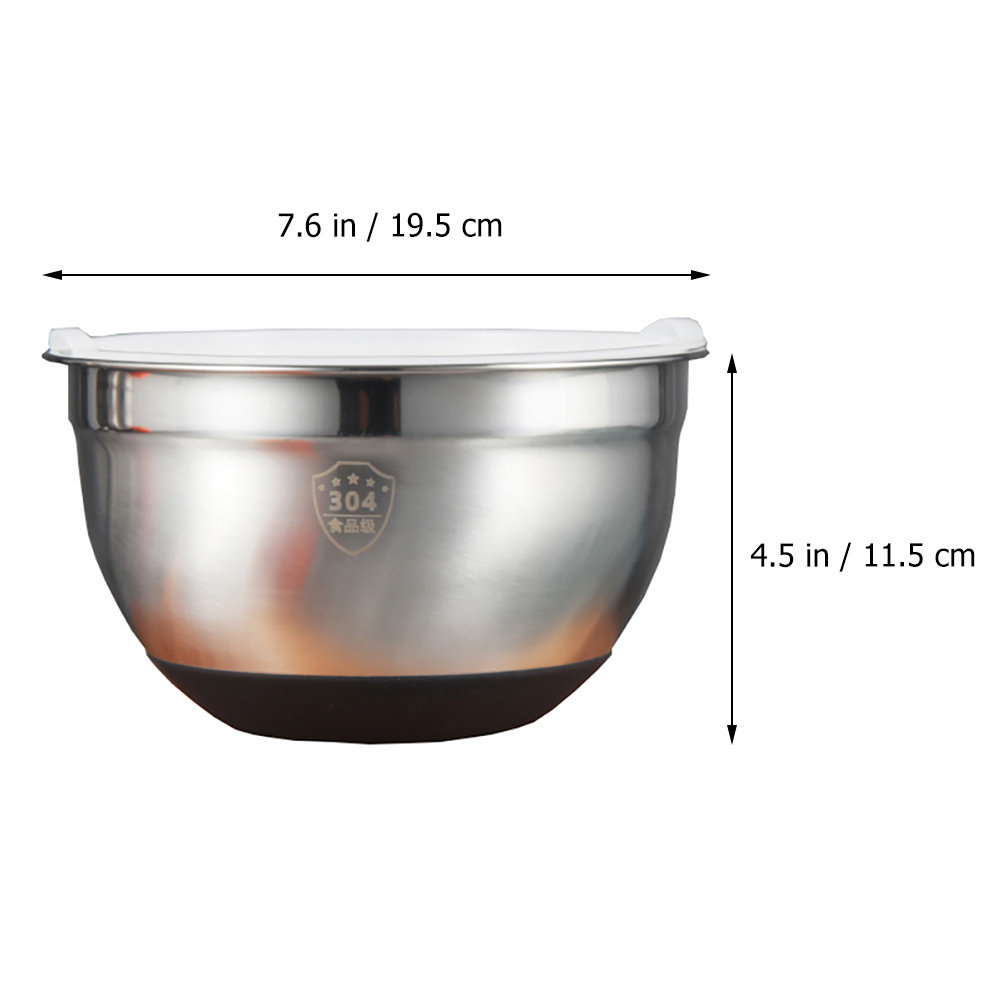 1Pcs Stainless Steel Mixing Bo - Kitchen Baking Bowls avis et prix