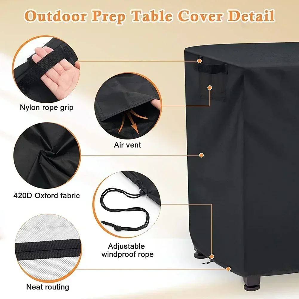 Waterproof Outdoor Prep Movabl - Kitchen Baking Cart avis et prix