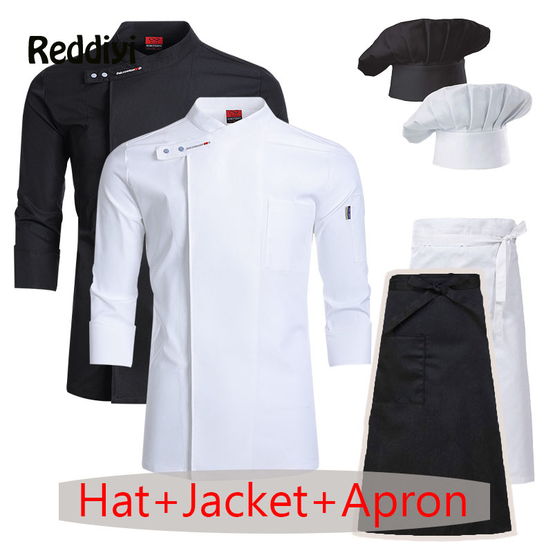 Chef Uniform 3-piece Set Whole - Kitchen Set Bakery avis et prix