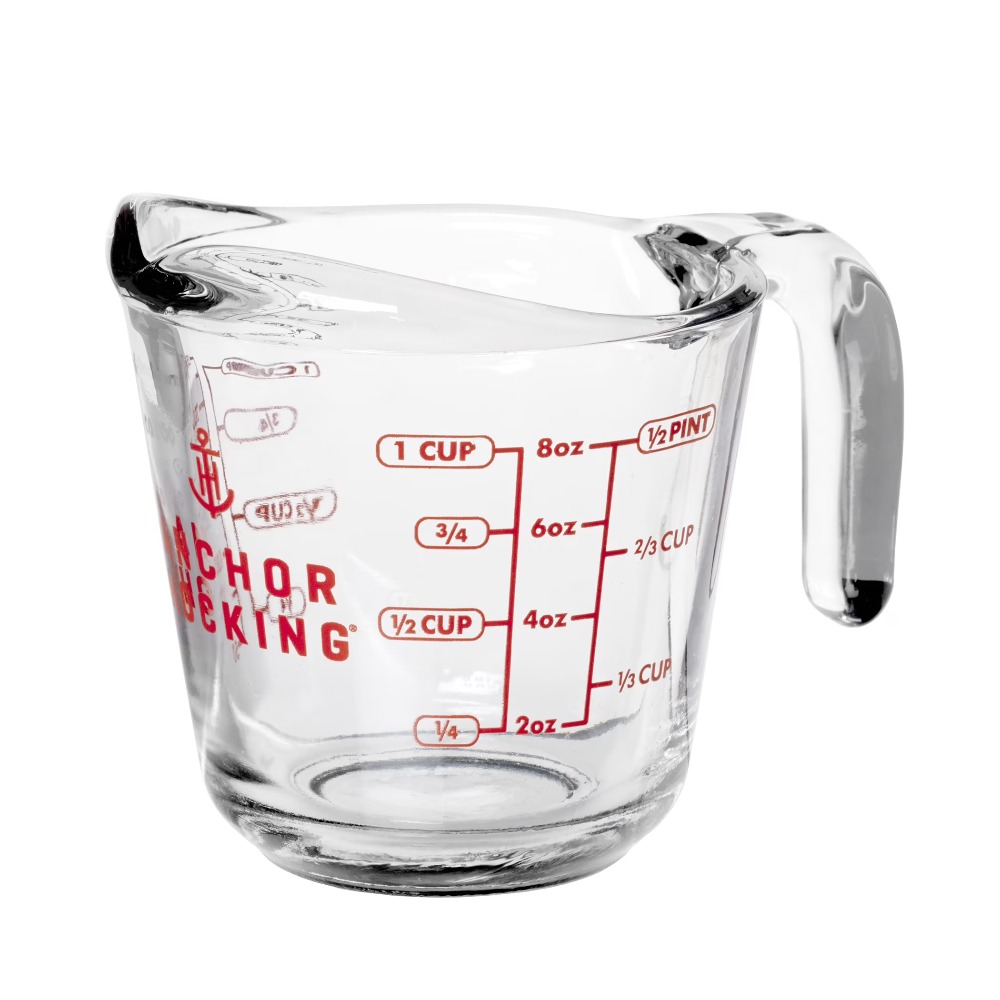 2-Pack Glass Measuring Cups Se - Kitchen Glass Baking Set avis et prix