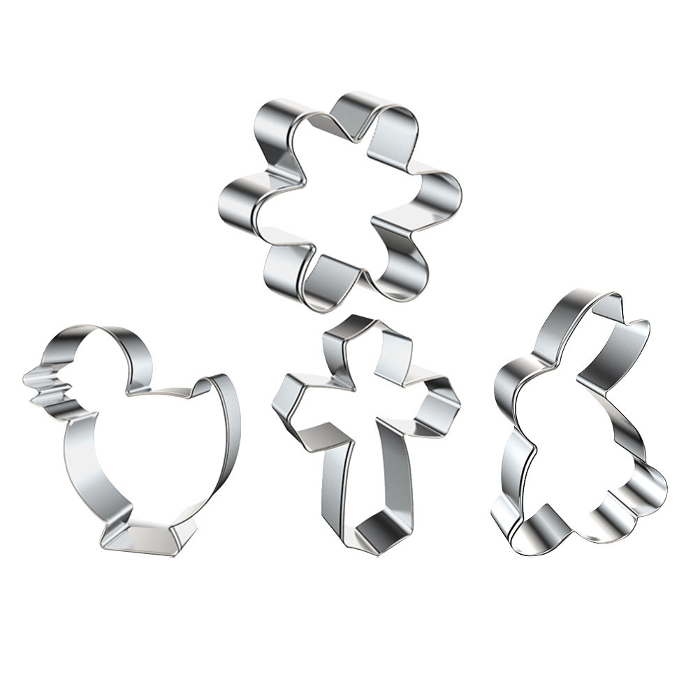 1Set Stainless Steel Easter Co - Cookie Cutter Set avis et prix