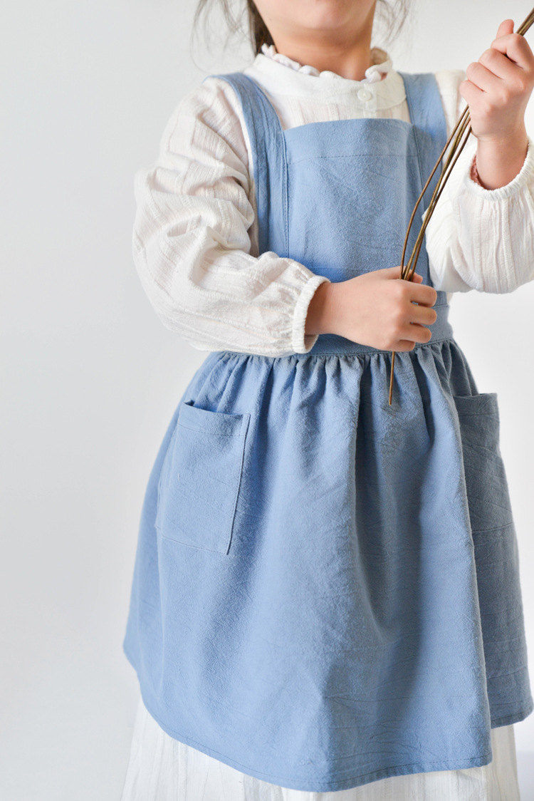 Kids Cotton Apron Dress Parent - Baking Kitchen For Kids avis et prix