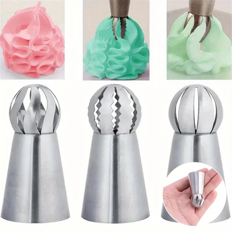 3pcs Stainless Steel Piping Ti - Kitchen Set Bakery avis et prix