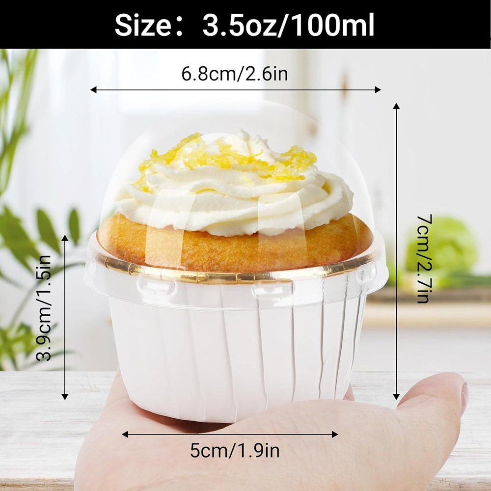 50 pcs Muffins Cup Paper Cupca - Kitchen Baking Supplies avis et prix