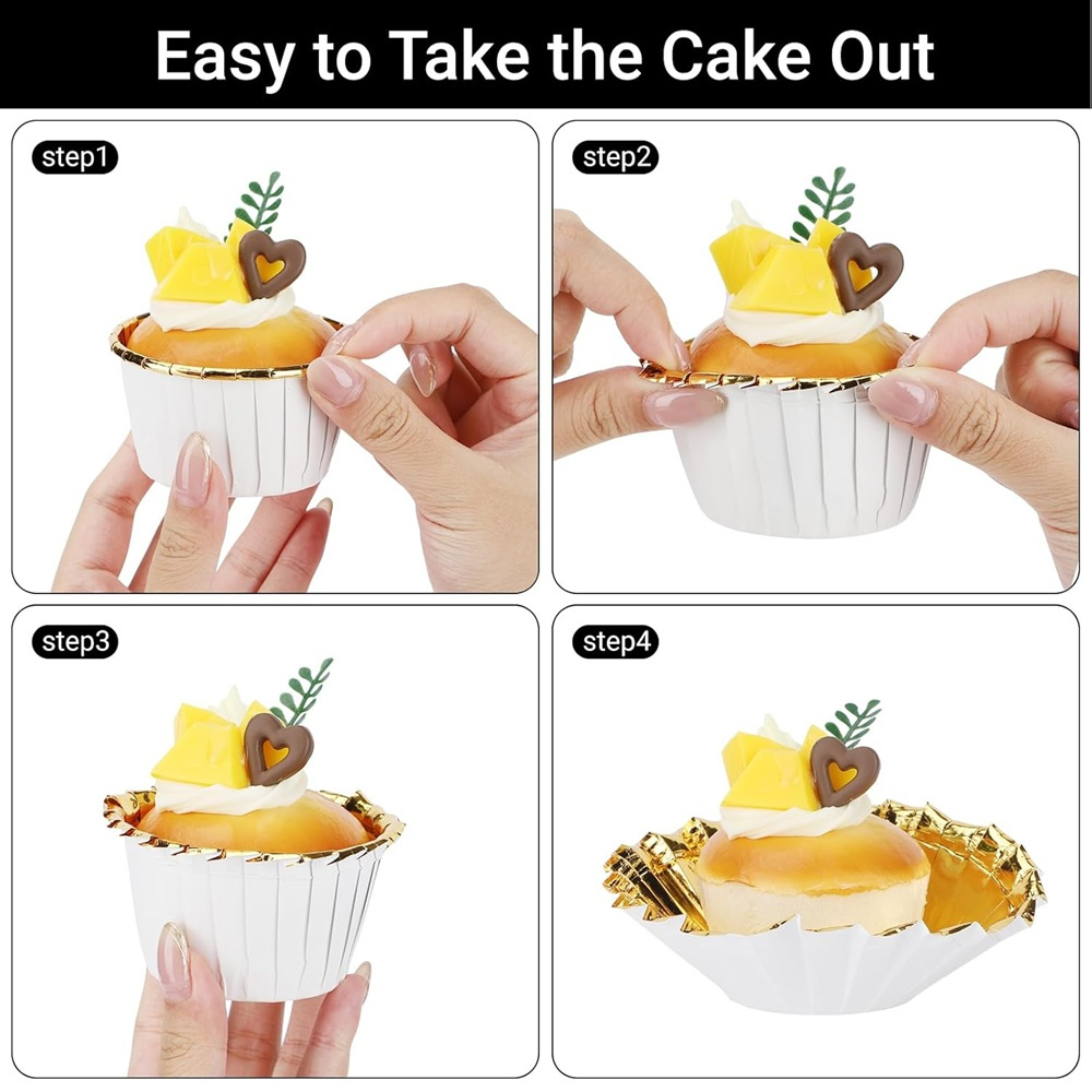 50 pcs Muffins Cup Paper Cupca - Kitchen Baking Supplies avis et prix