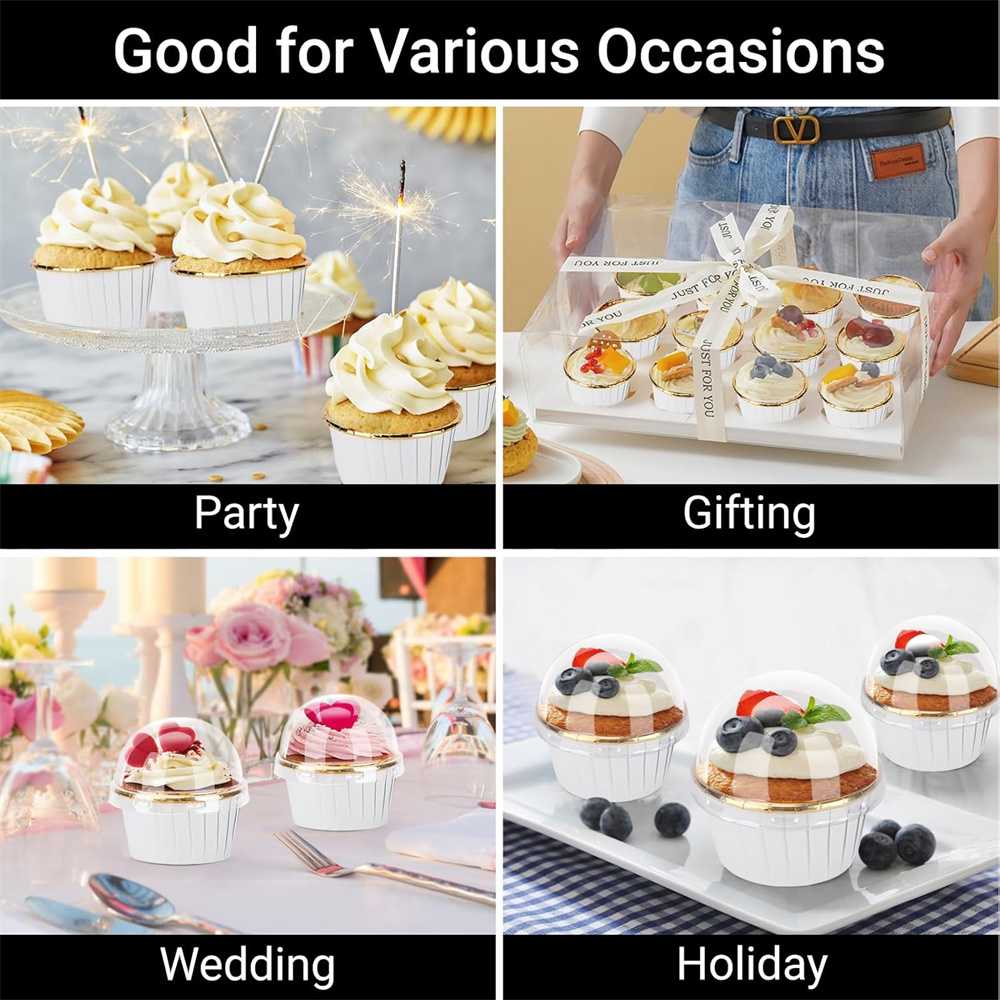 50 pcs Muffins Cup Paper Cupca - Kitchen Baking Supplies avis et prix