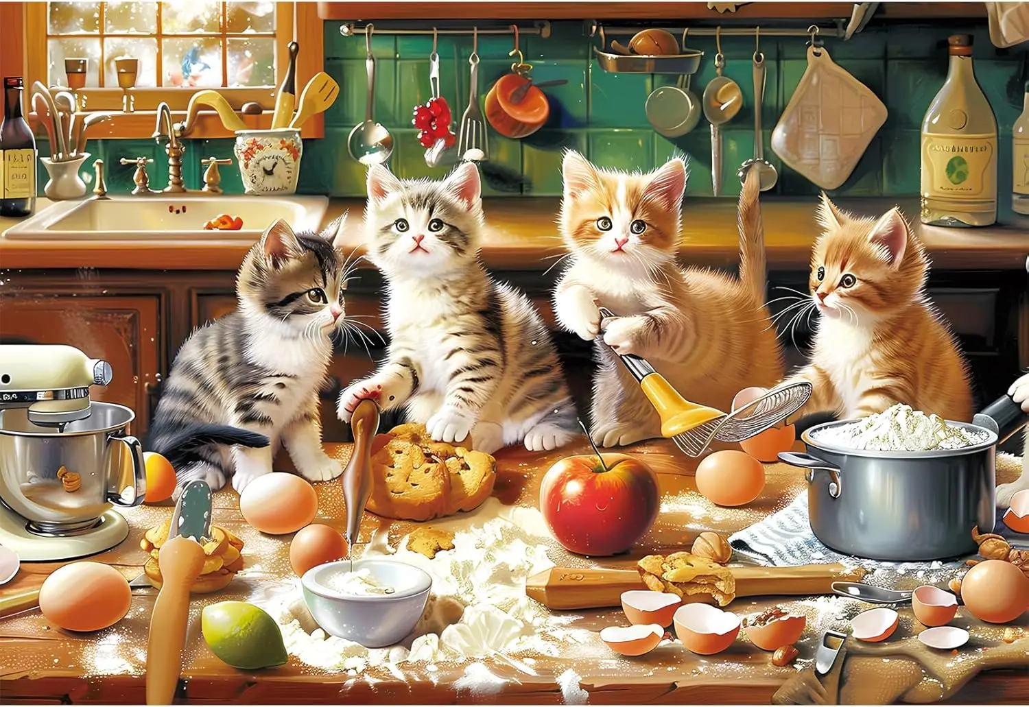 Cute Kittens Baking Kitchen Ji - Baking Kitchen For Kids avis et prix