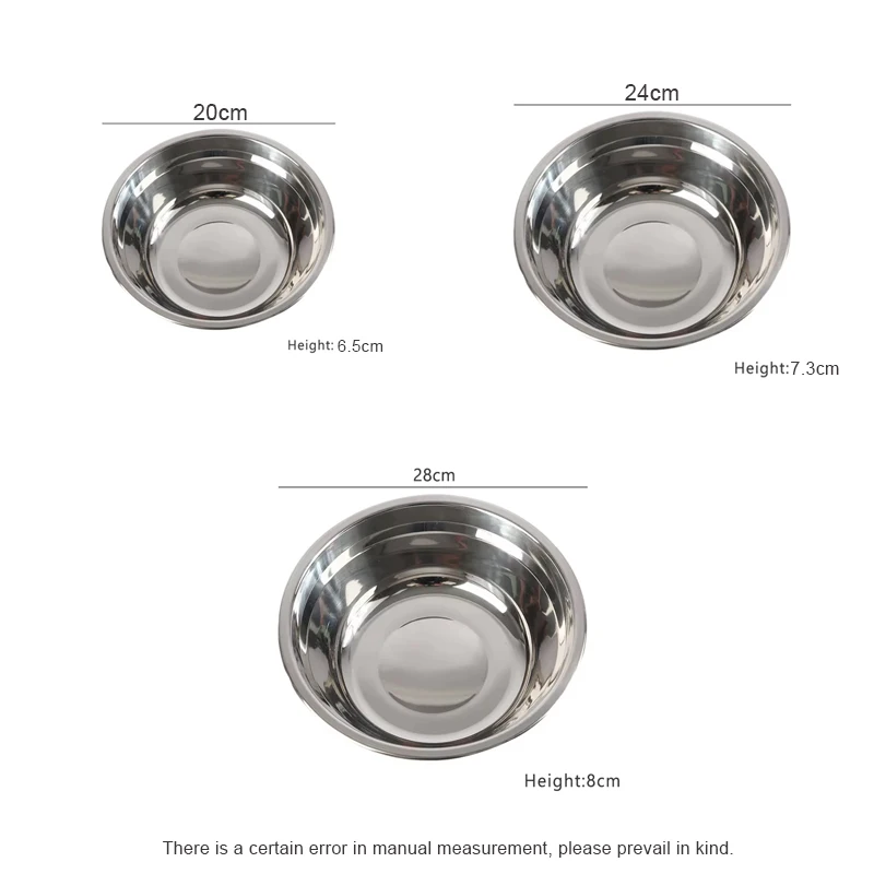 Stainless Steel Round Thicken  - Kitchen Baking Bowls avis et prix