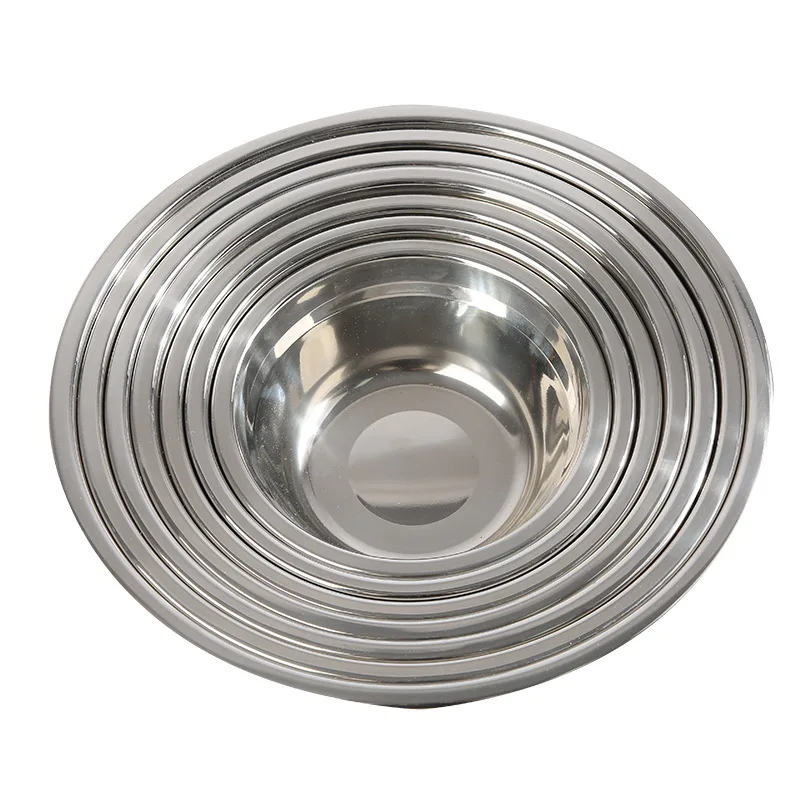 Stainless Steel Round Thicken  - Kitchen Baking Bowls avis et prix