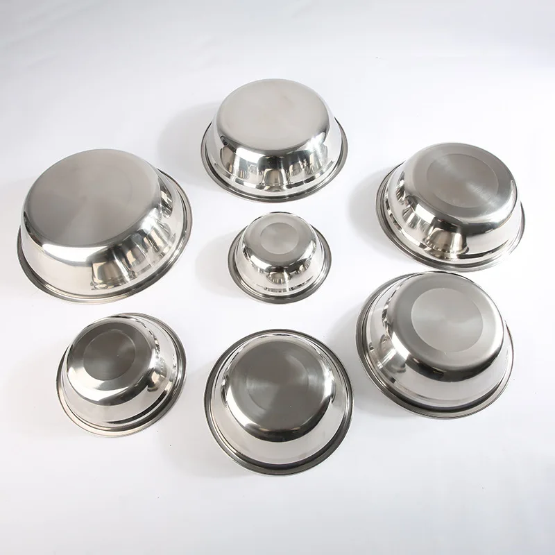 Stainless Steel Round Thicken  - Kitchen Baking Bowls avis et prix