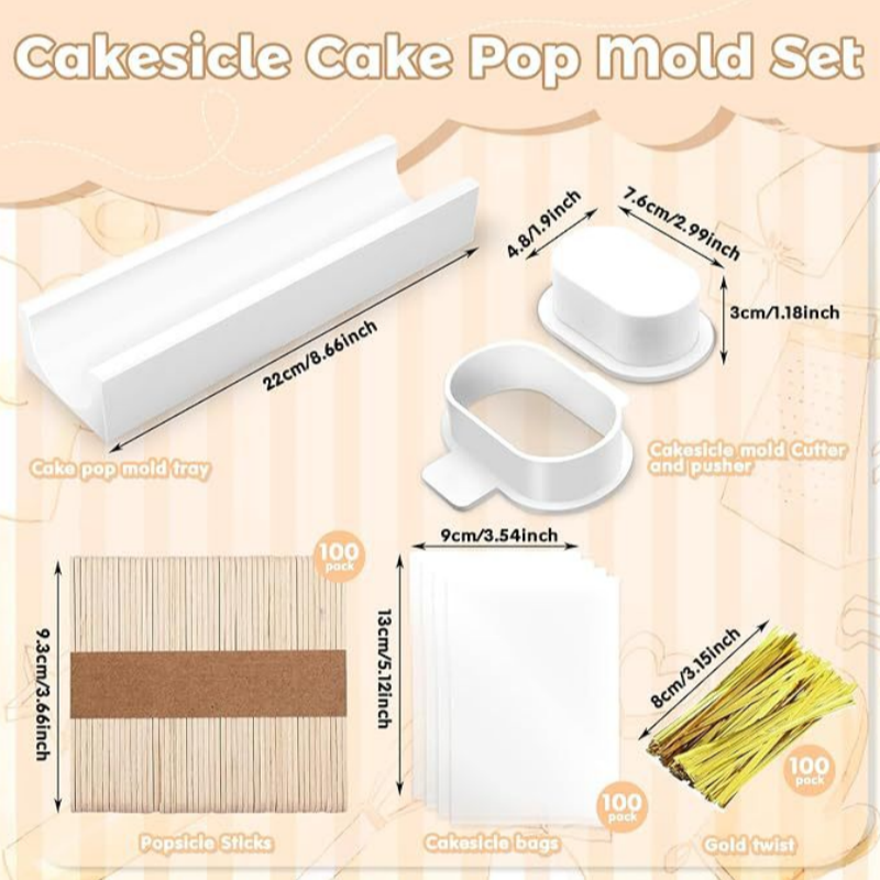 Cake Pop Mold Set with Tray No - Kitchen Baking Supplies avis et prix