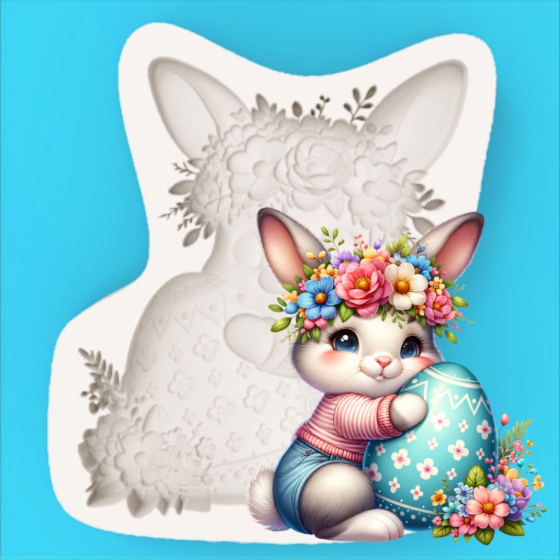 Easter Wreath Bunny Silicone B - Silicone Cake Mold avis et prix