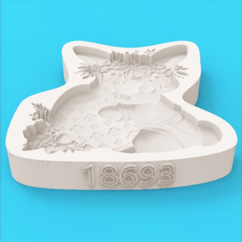 Easter Wreath Bunny Silicone B - Silicone Cake Mold avis et prix