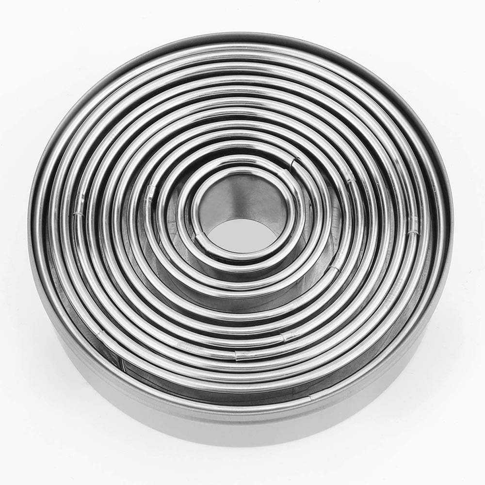 12-Piece Round Cookie Cutter S - Cookie Cutter Set avis et prix