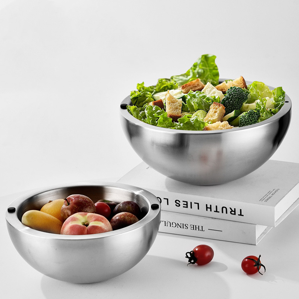 304 Thickened Salad Mixing Bow - Kitchen Baking Bowls avis et prix