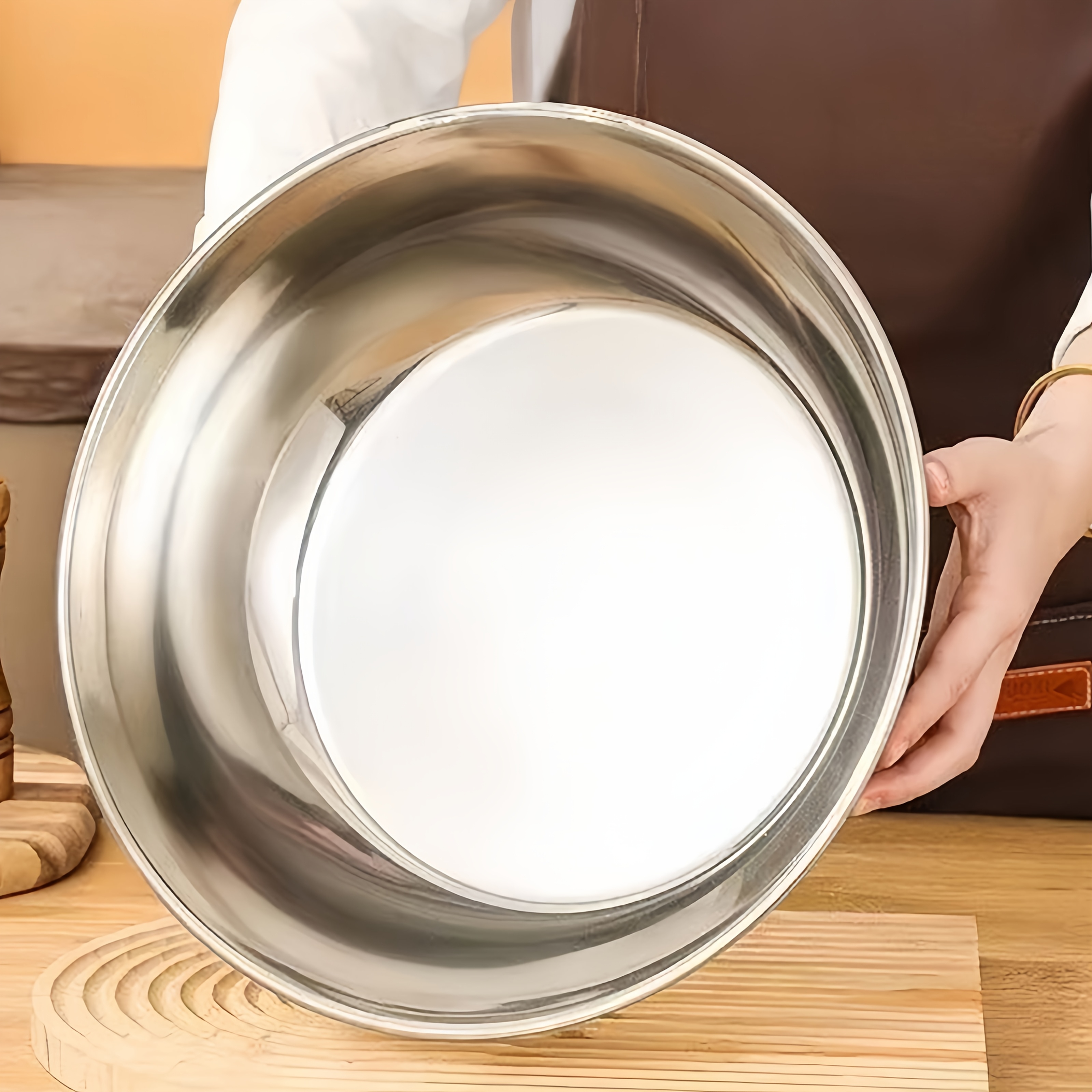1Pcs, 32cm Stainless Steel Mix - Kitchen Baking Bowls avis et prix