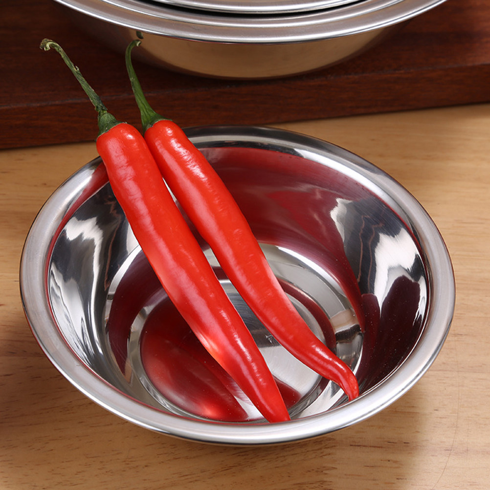 1Pcs Thickened Stainless Steel - Kitchen Baking Bowls avis et prix