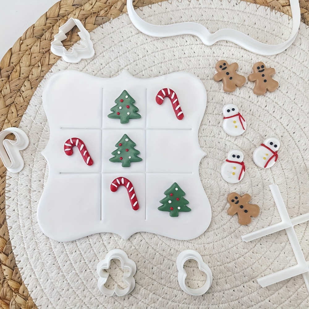 6Pcs Christmas Tic Tac Toe Coo - Cookie Cutter Set avis et prix