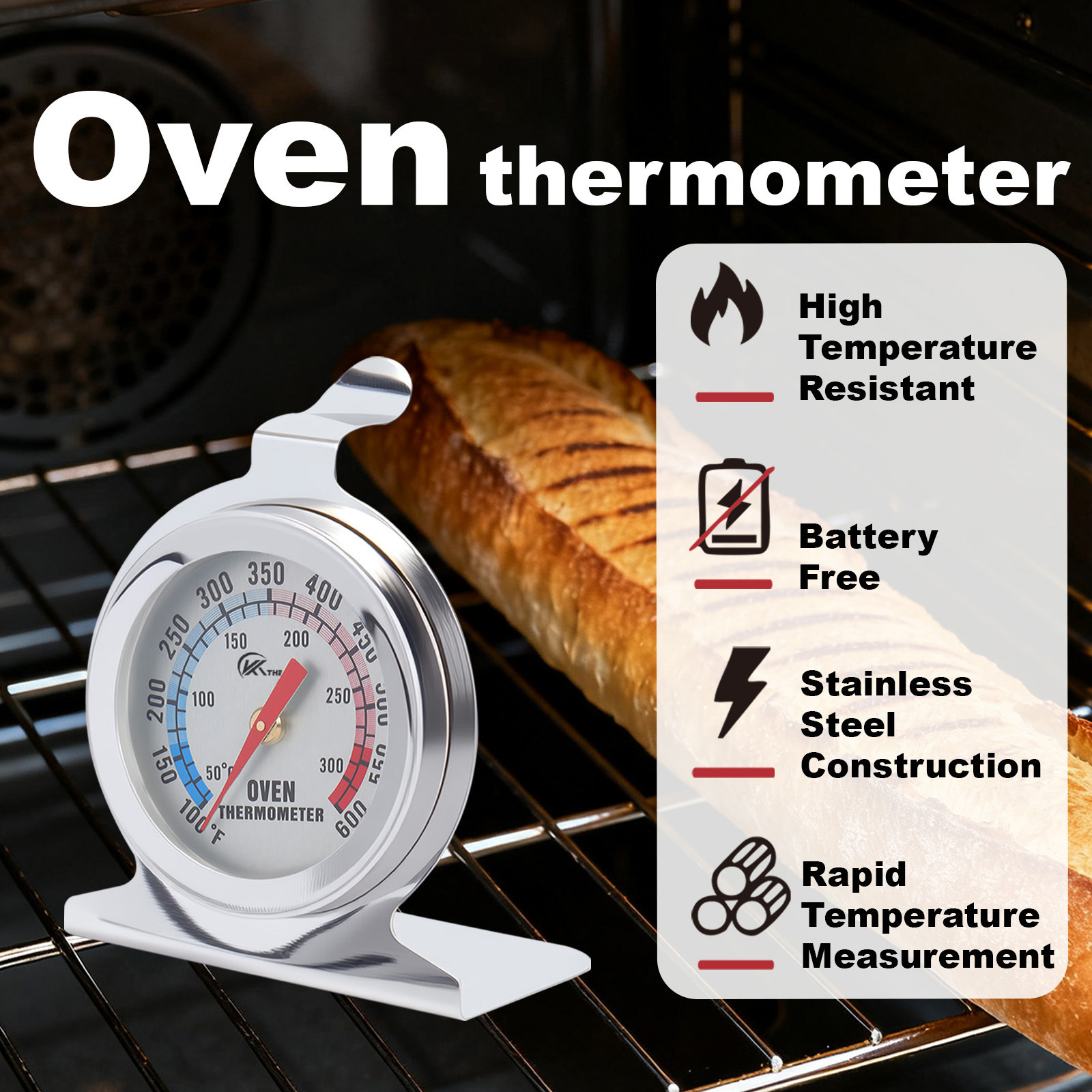 Kitchen Oven Thermometer Food  - Kitchen Baking Oven avis et prix