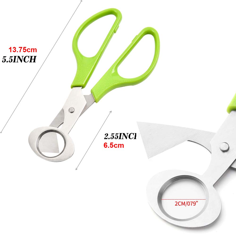 3Pcs Quail Egg Cutter Scissors - Kitchen Shears In Baking avis et prix