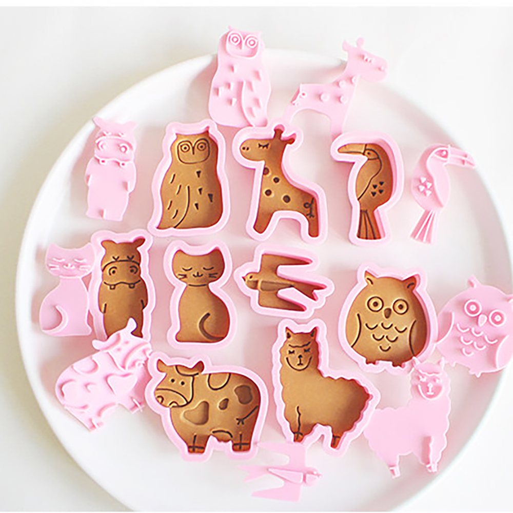 Zoo Animals Cookie Cutters Abs - Kitchen Baking Supplies avis et prix