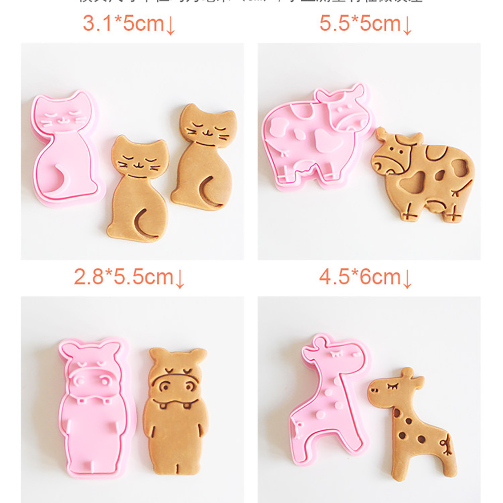 Zoo Animals Cookie Cutters Abs - Kitchen Baking Supplies avis et prix