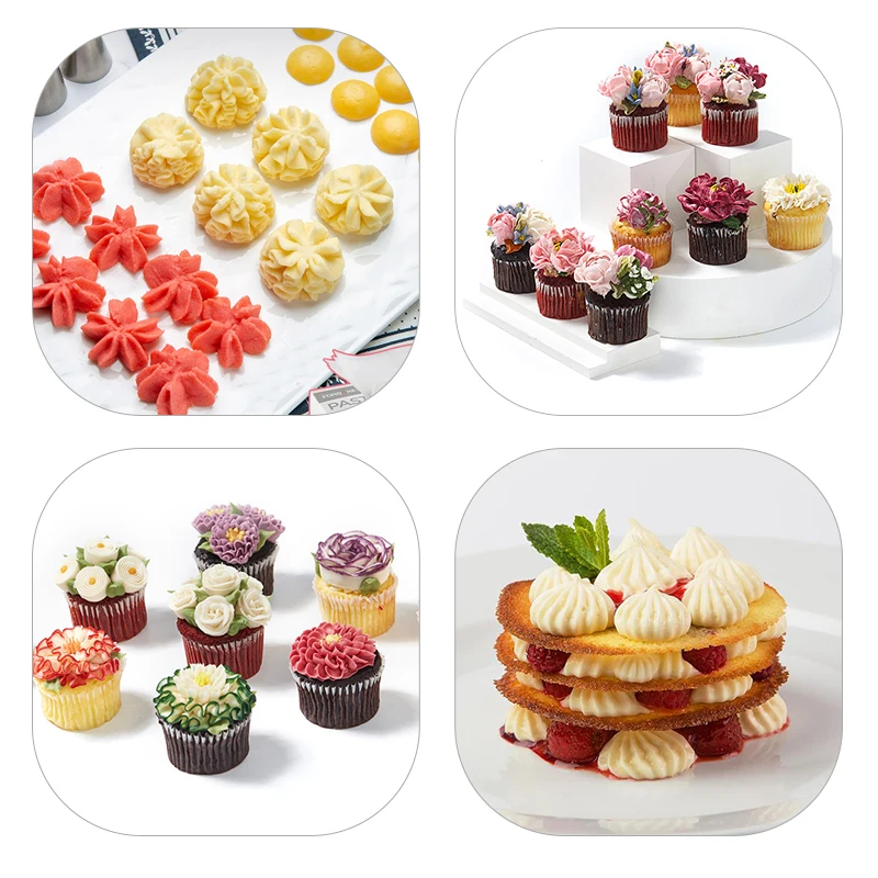 6-24 Pcs Set Pastry Bag and St - Kitchen Set Bakery avis et prix