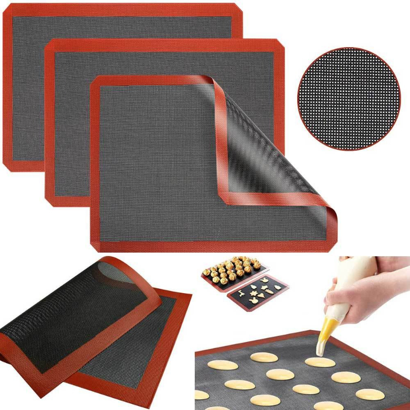 Perforated Silicone Baking Mat - Kitchen Baking Oven avis et prix