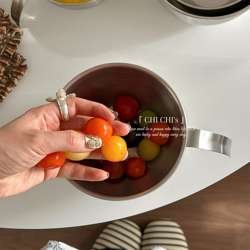 Stainless Steel Measuring Mixi - Kitchen Baking Bowls avis et prix