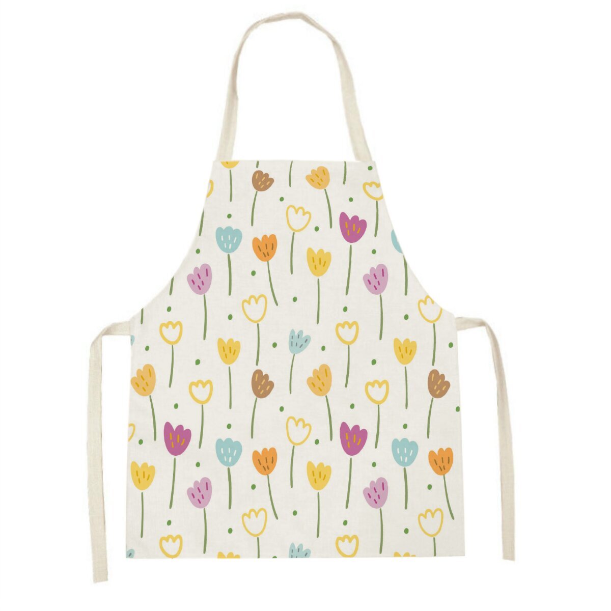 Pink tulip kitchen apron Clean - Baking Kitchen For Kids avis et prix