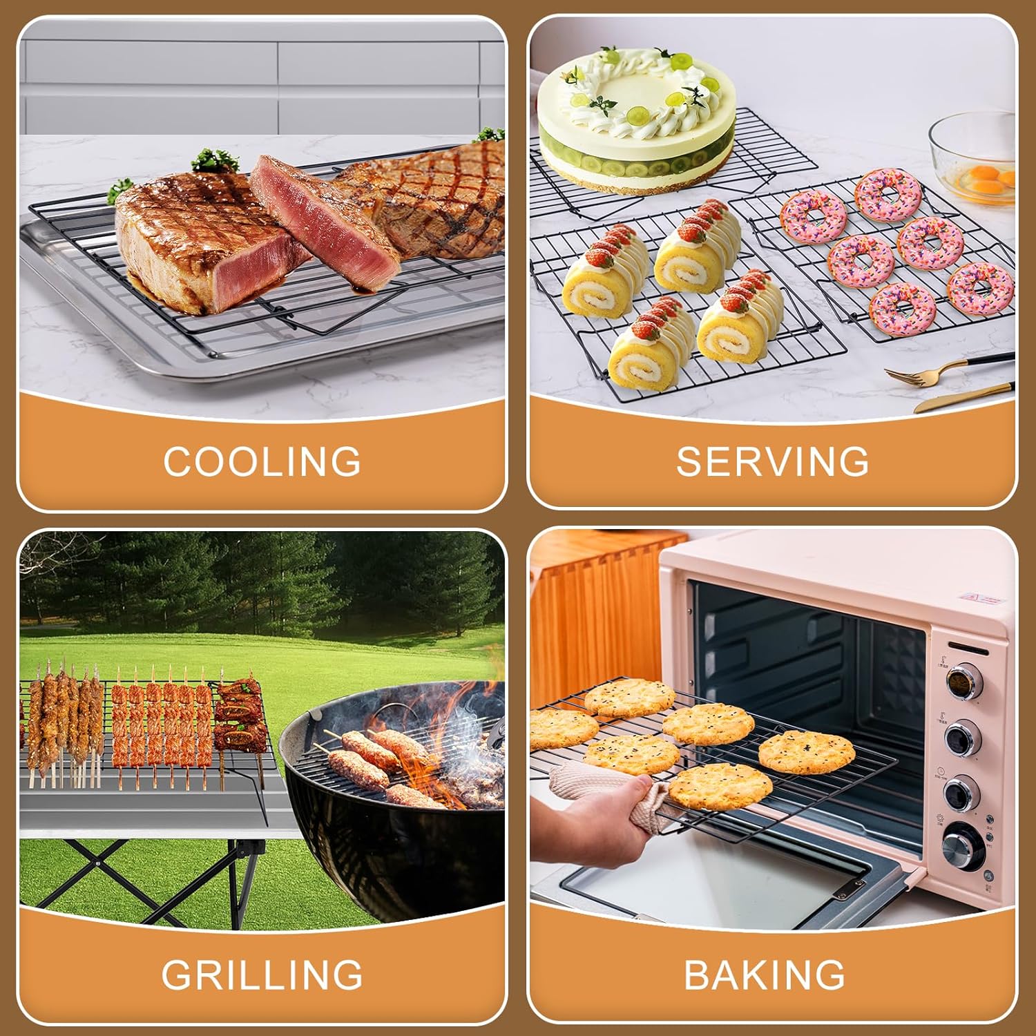 3-Tier Cooling Racks, Stackabl - Kitchen Baking Supplies avis et prix