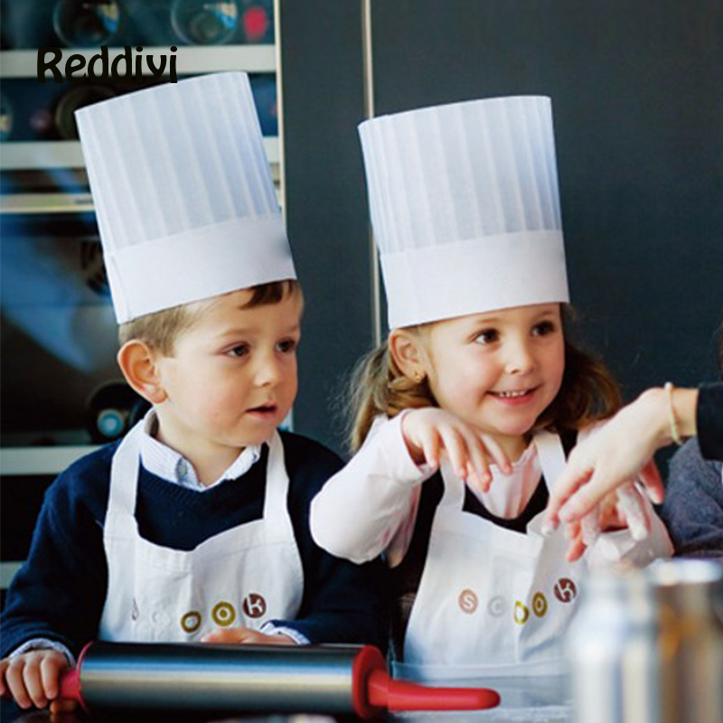 10 Pce Kids Kitchen Hats Kinde - Baking Kitchen For Kids avis et prix