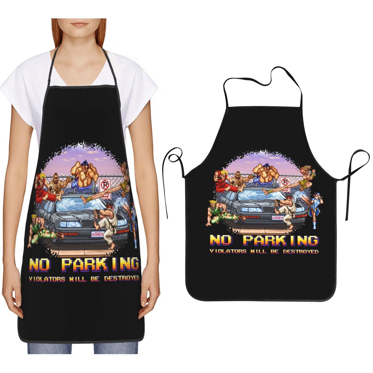 No Parking Violators Will Be D - Kitchen Baking Game avis et prix