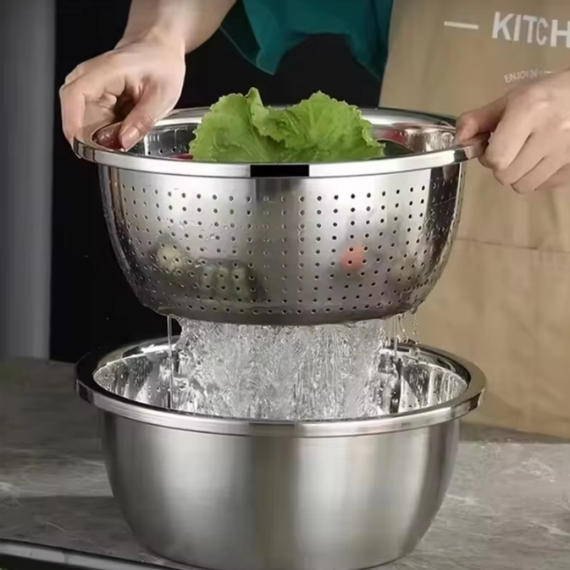 Multi Functional Stainless Ste - Kitchen Baking Bowls avis et prix