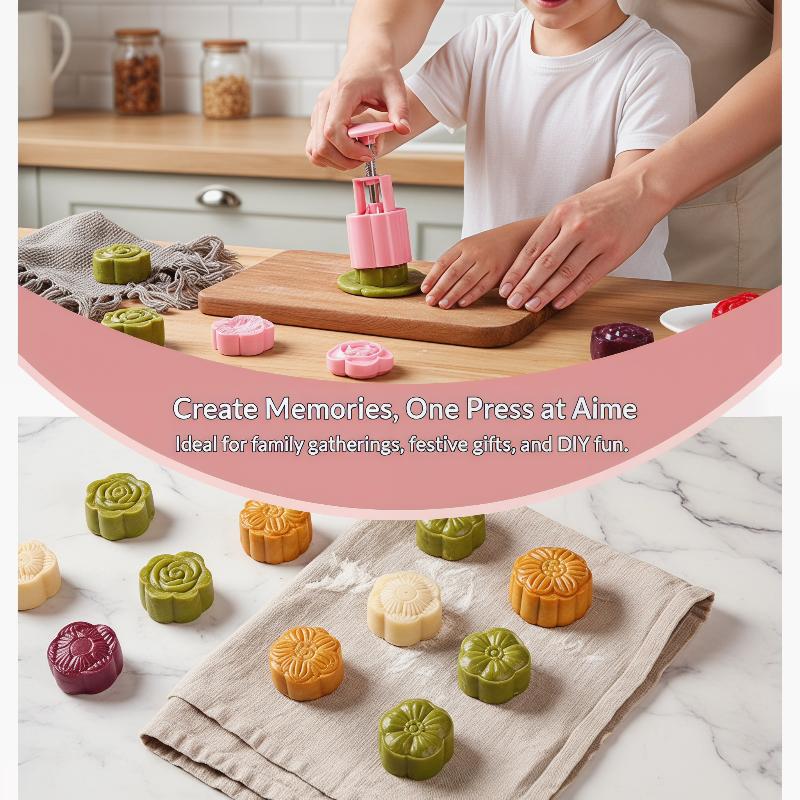 DIY Mooncake Mold 1 Set Plasti - Kitchen Baking Torch avis et prix