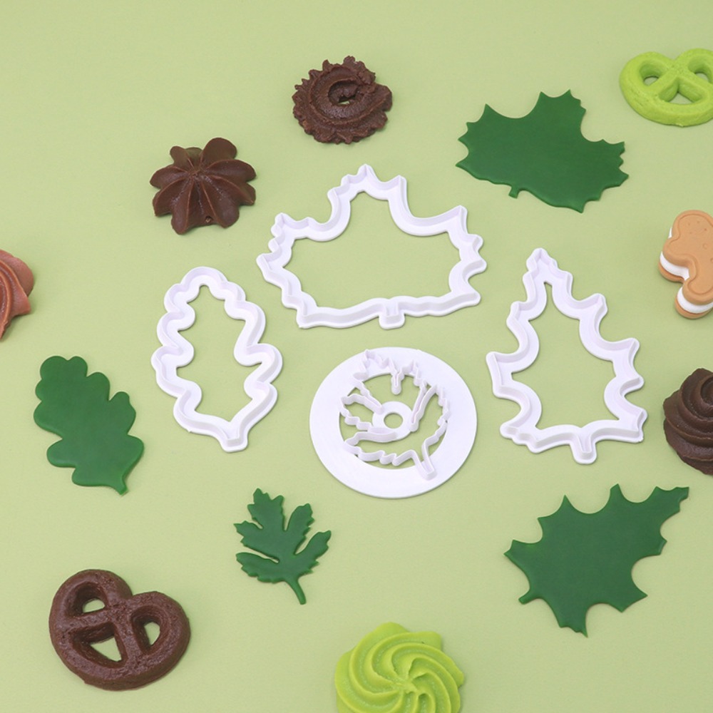 4Pcs Set Fall Leaf Cookie Cutt - Cookie Cutter Set avis et prix