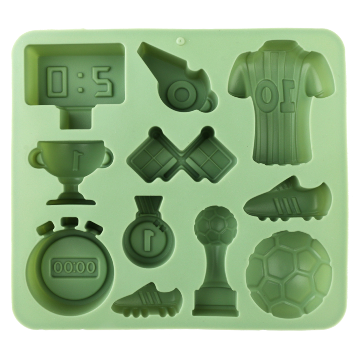 1 Green Football-Themed Silico - Silicone Cake Mold avis et prix