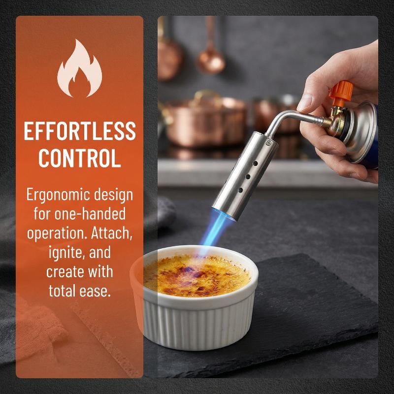 Butane Gas Torch Adjustable Co - Kitchen Baking Torch avis et prix