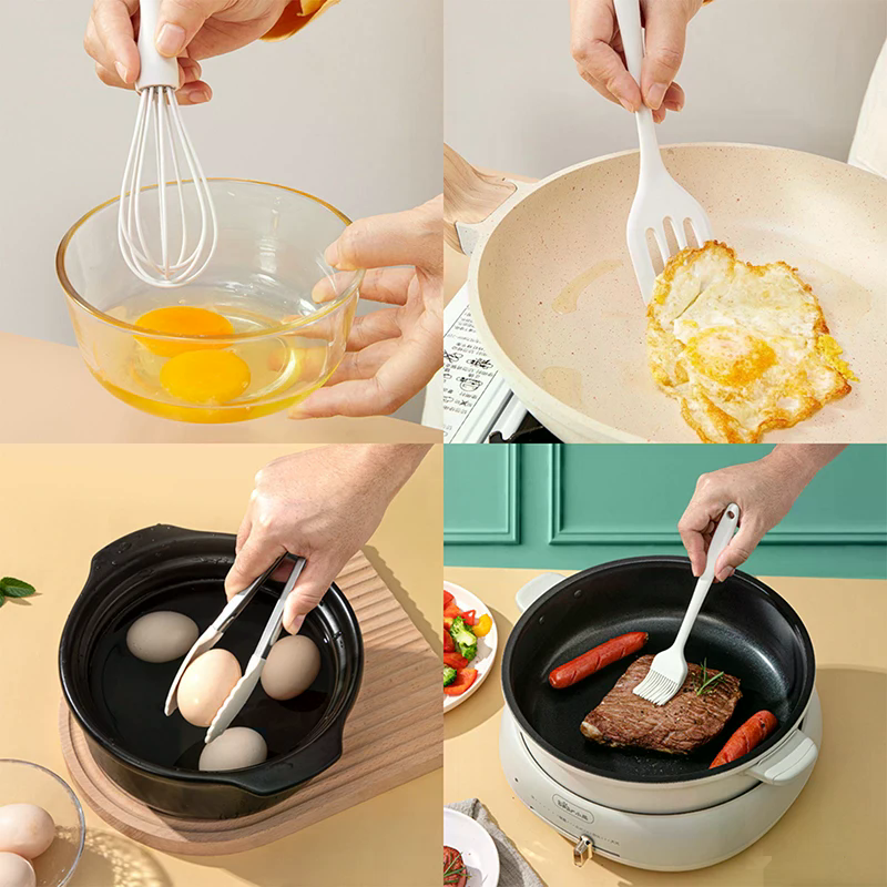 3/4/5 Pcs Silicone Baking Set  - Kitchen Baking Torch avis et prix