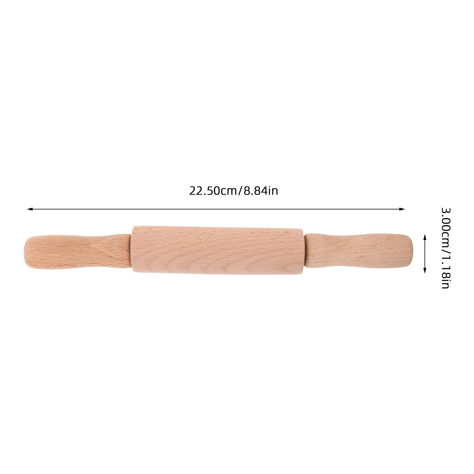 Mini Rolling Pin Wooden Small  - Baking Kitchen For Kids avis et prix